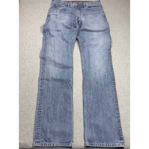 Kimes Ranch Jeans Mens 33x38 Regular Fit Straight Leg  Denim Cowboy Rodeo Farm